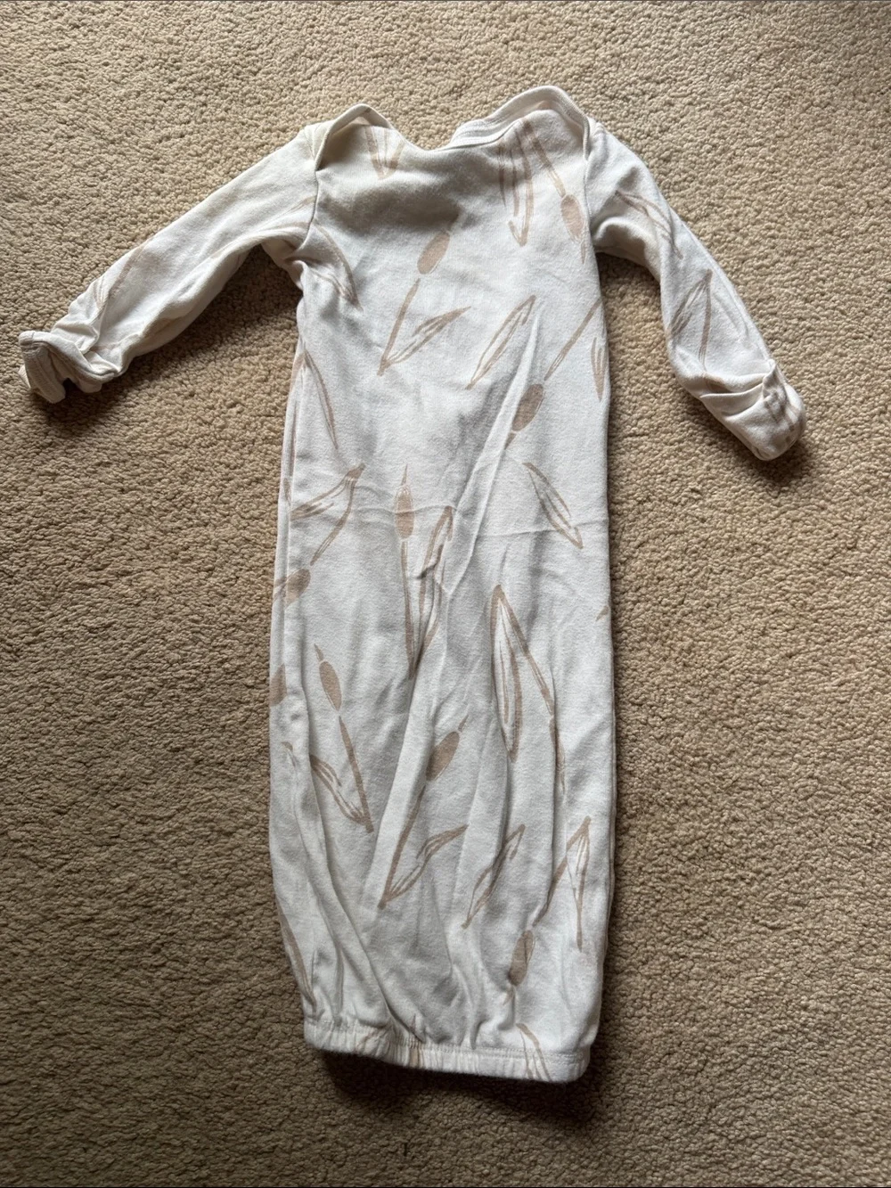 Carter’s Baby Sleep Gown Lot 3M | 3 Long Sleeve Sleep Gowns